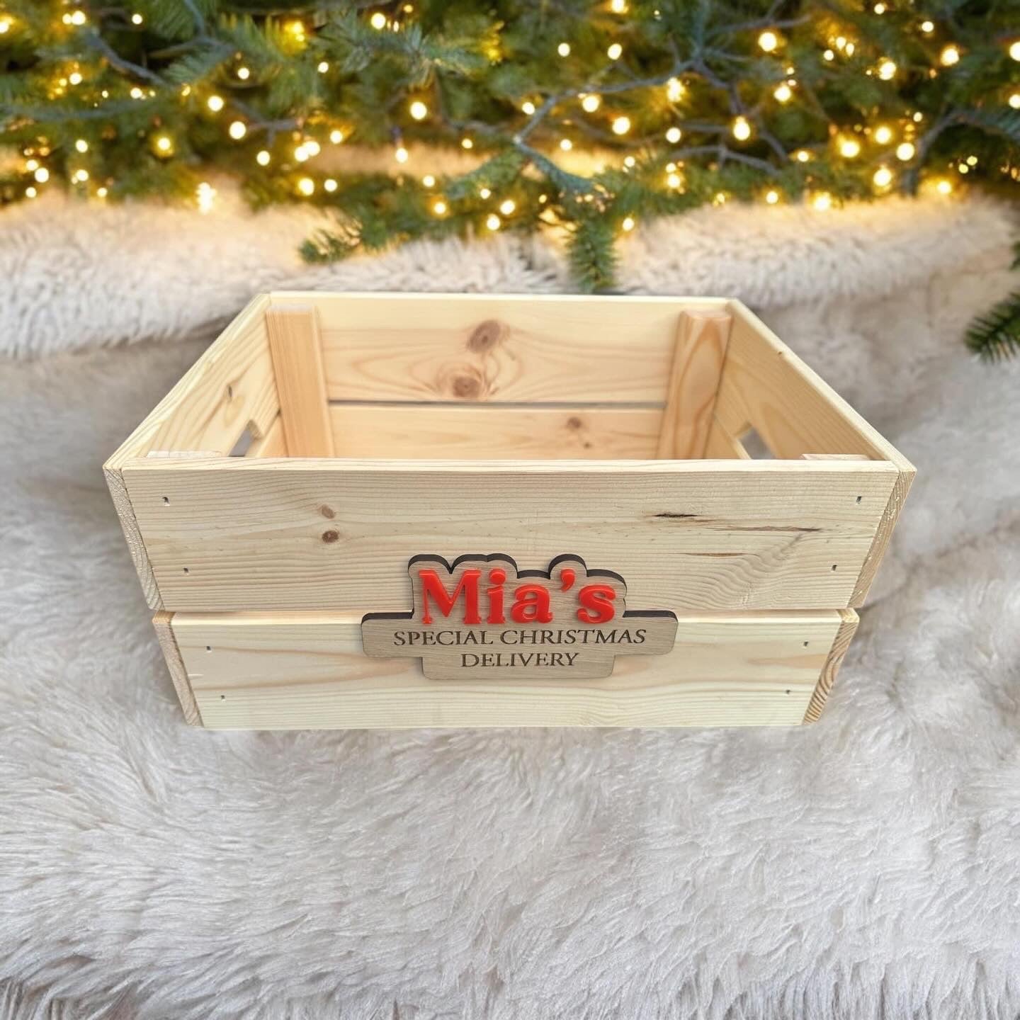 Personalised Christmas Eve Cratesx