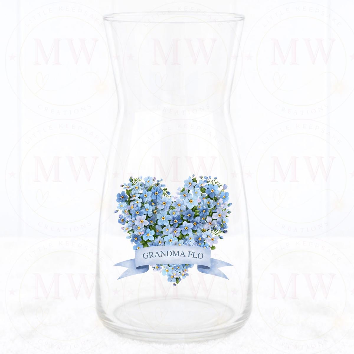Motherโs Day Forget Me Not Vase.
