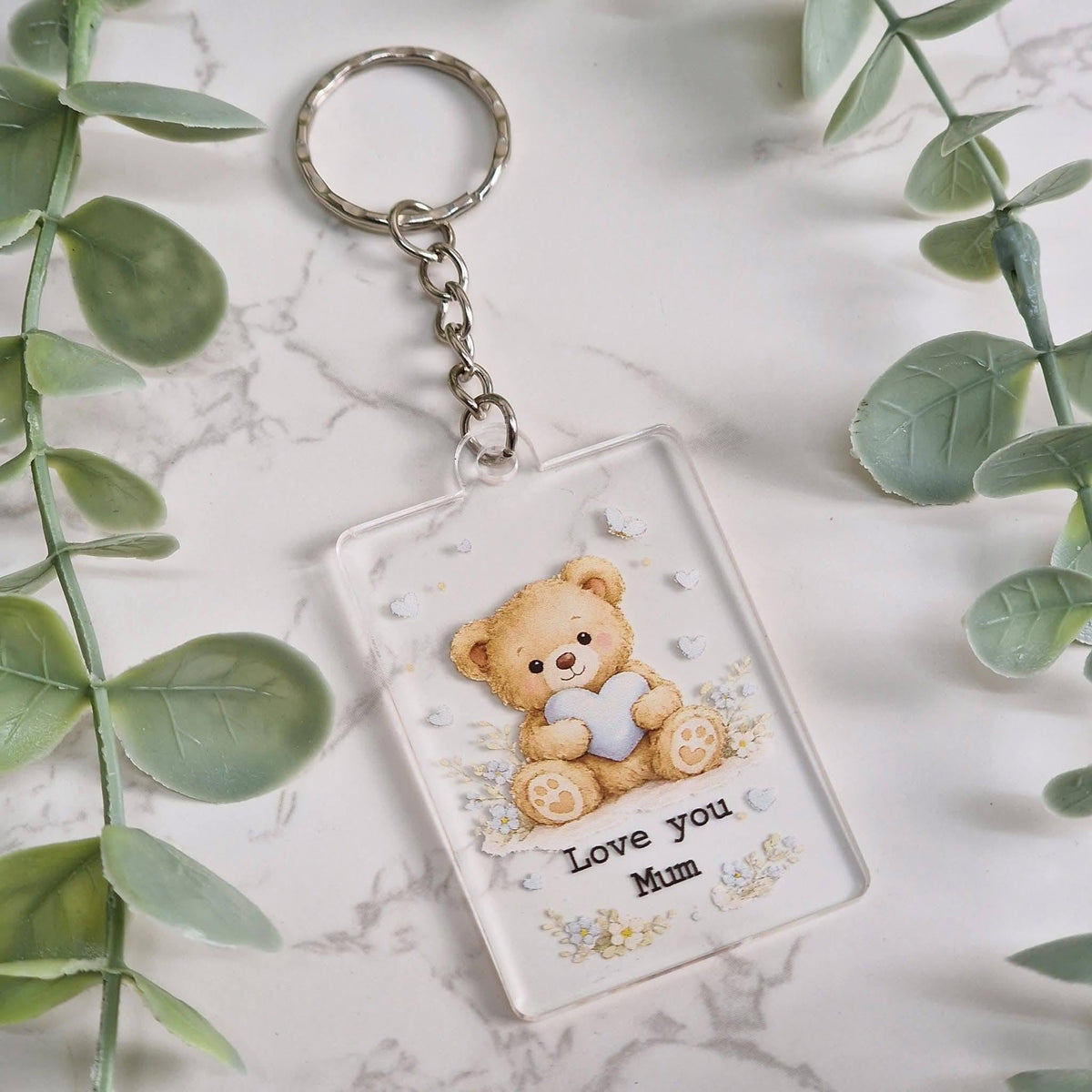 Mother’s Day Keyrings with bear.