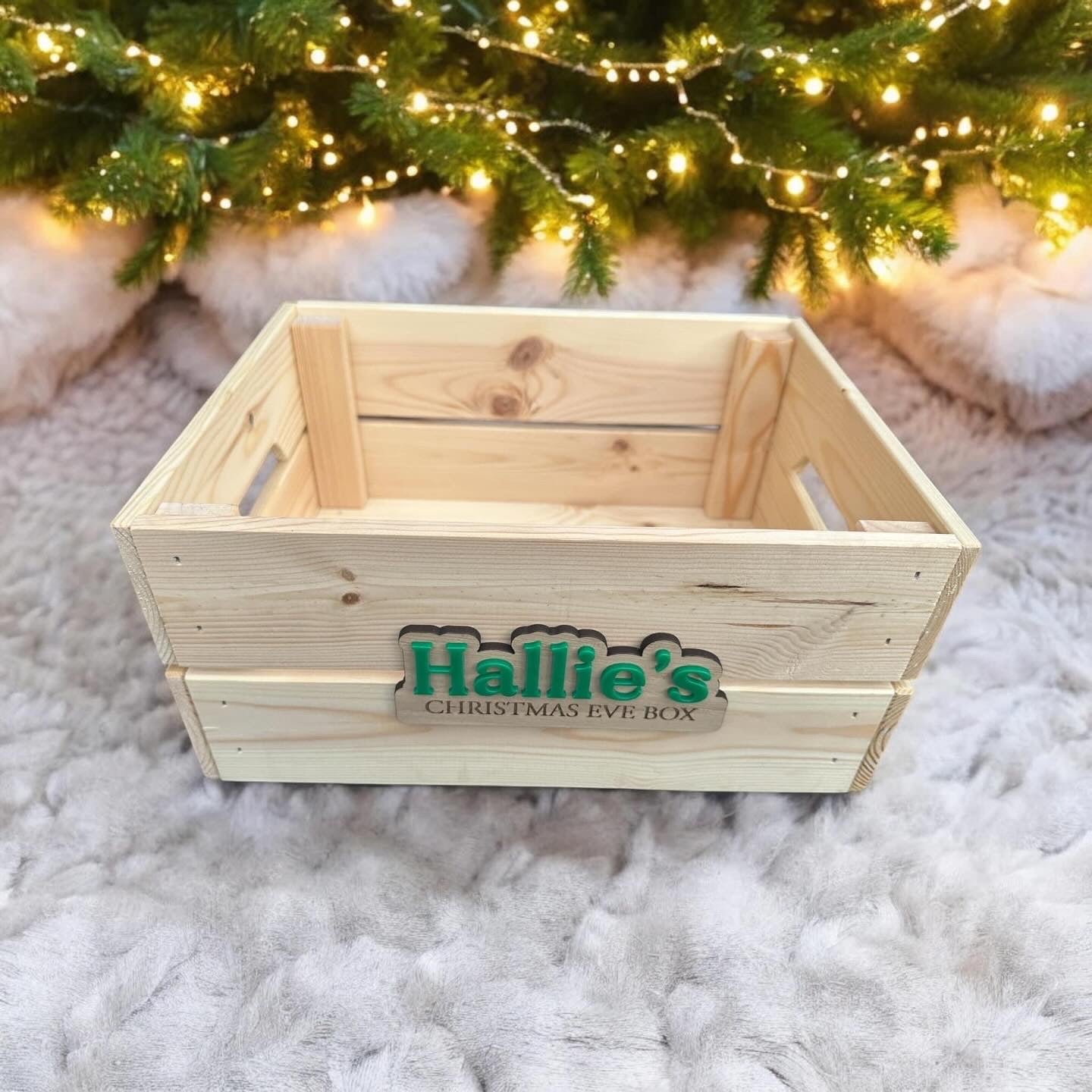 Personalised Christmas Eve Cratesx