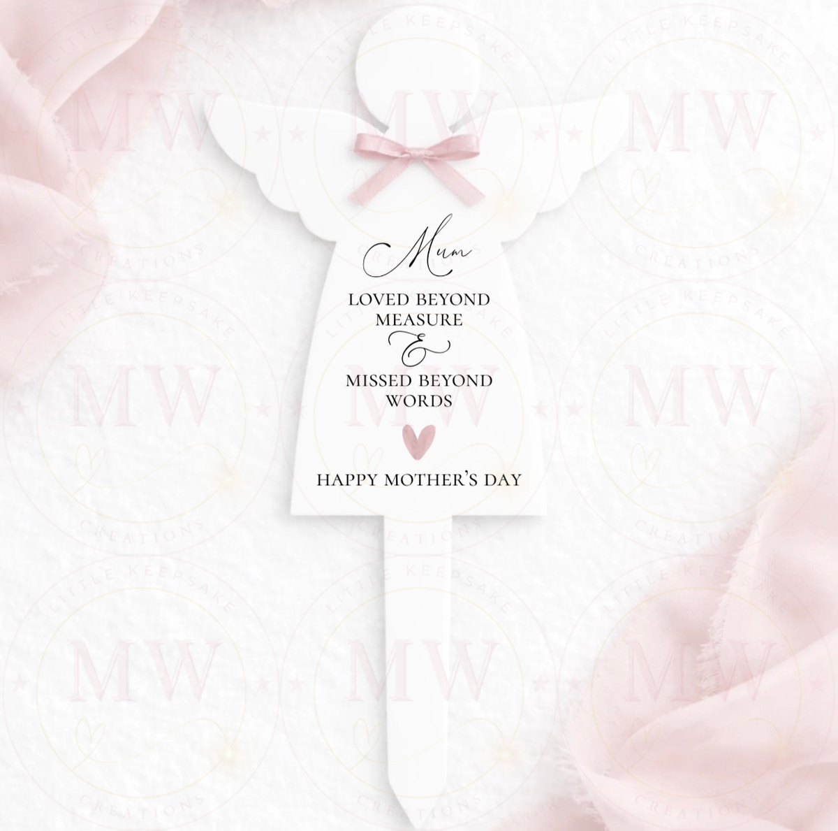Mother’s Day Grave Marker Loved Beyond Measure.