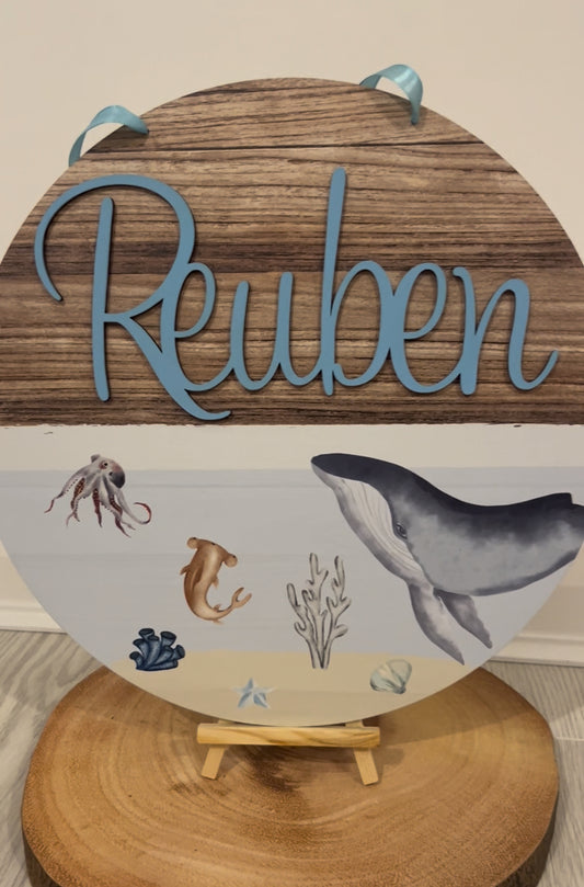 Under the Sea Plaque