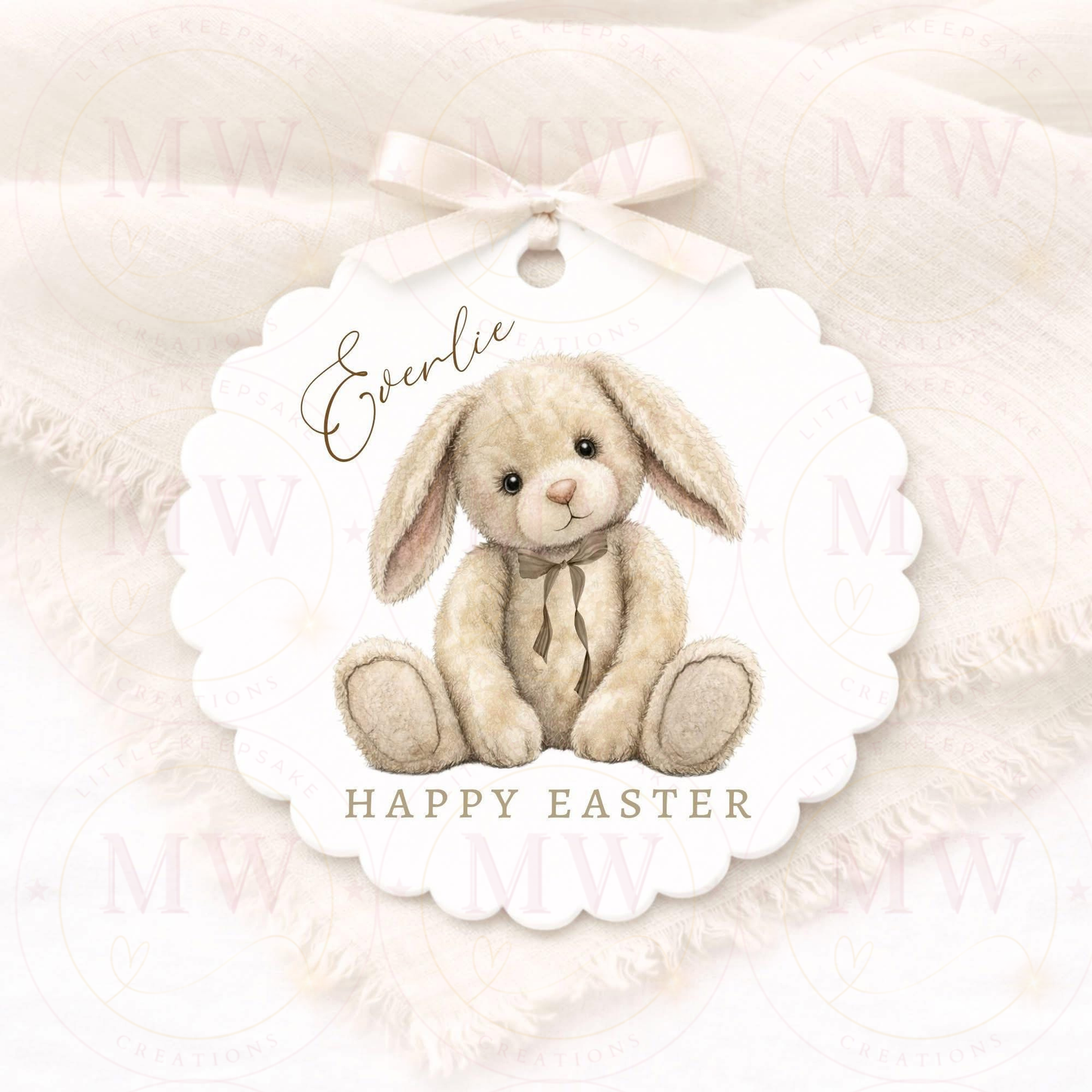 Easter Bunny Beige Edit.