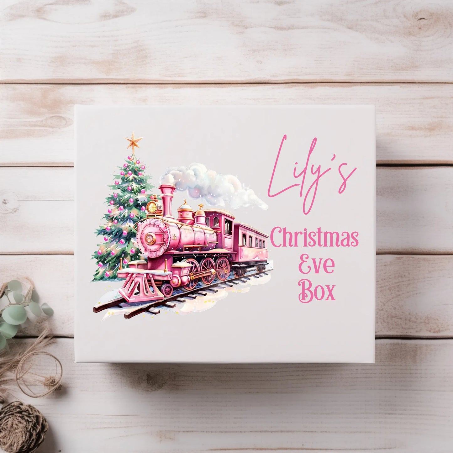 Christmas Printed Magnetic Box.