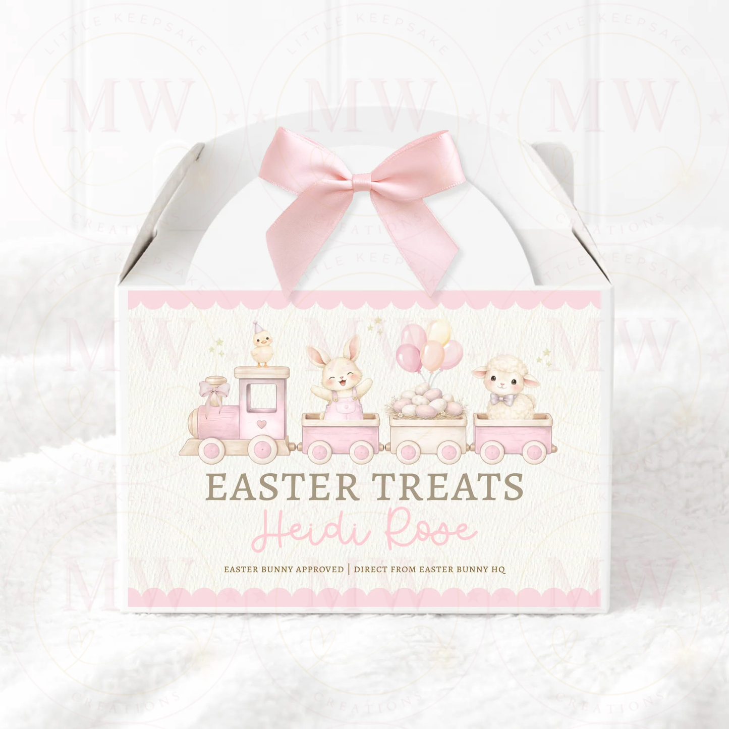 Easter Treats Personalised Party Box