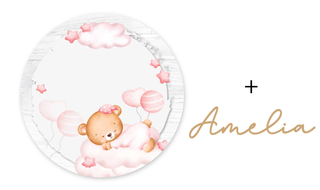 Teddy Bear Printed Plaque