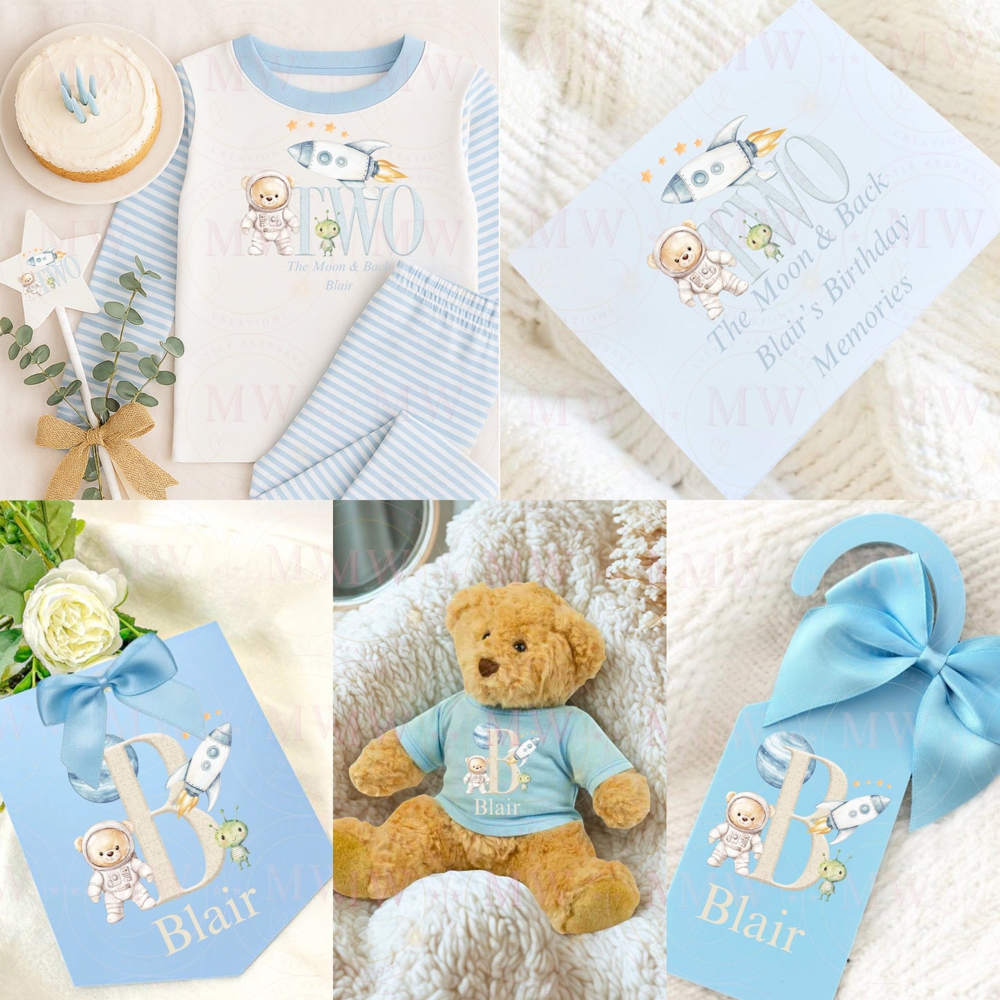 Personalised Space Birthday Box.