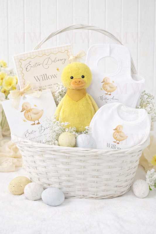 Easter Little Yellow Duck Theme.