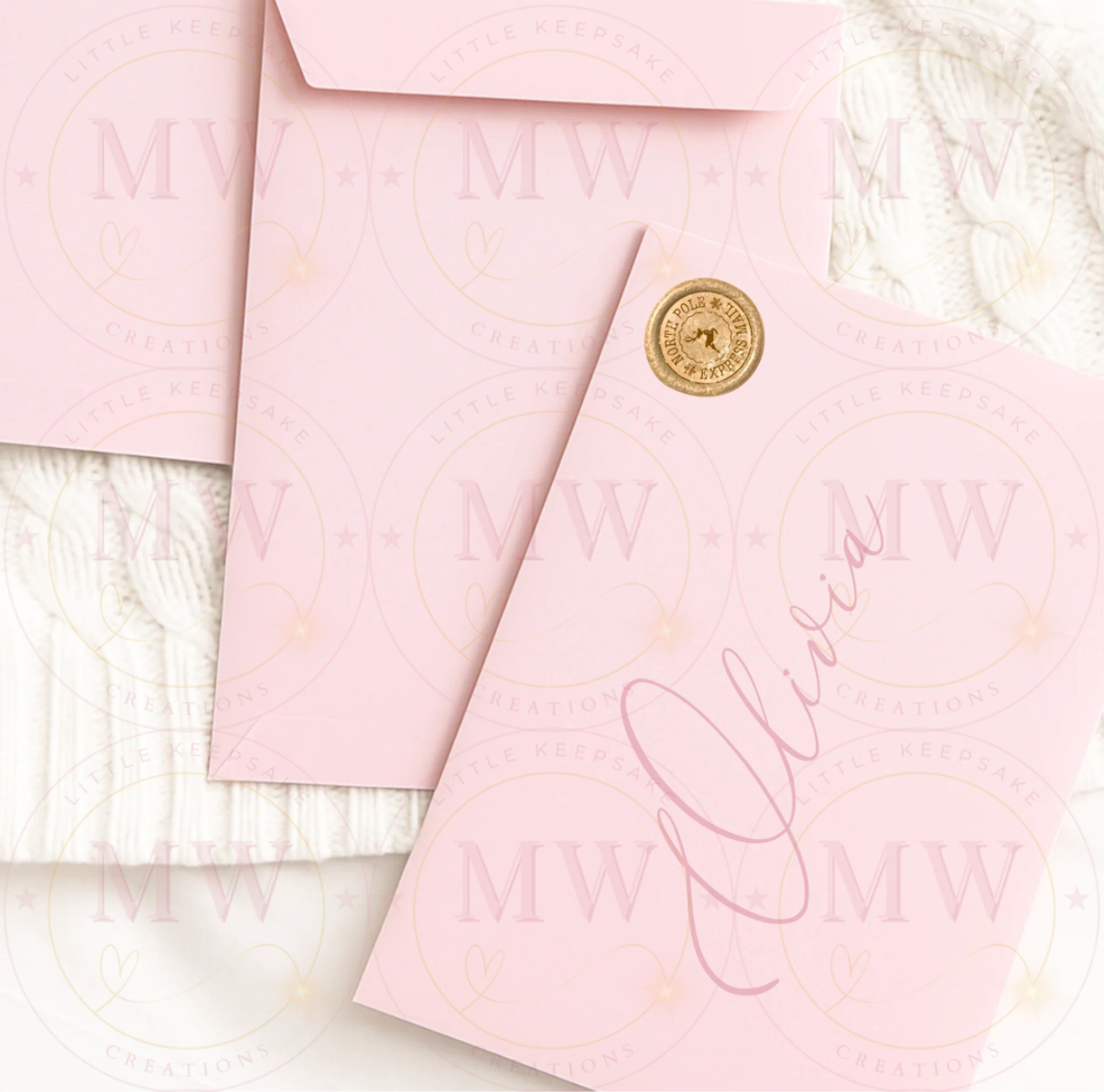 Christmas Pink Elf Certificate
