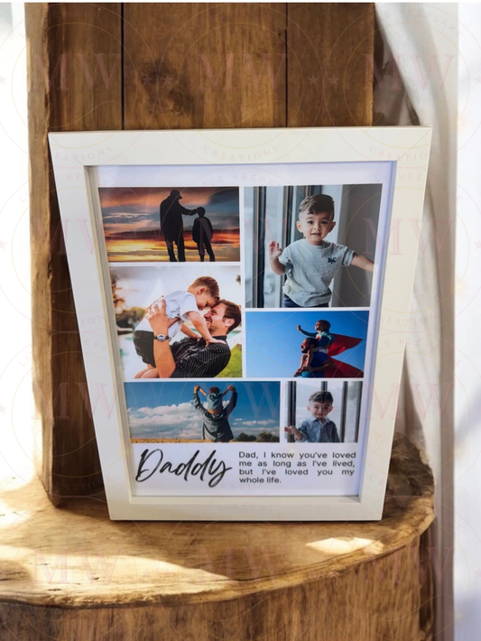 Father’s Day Personalised Photo Frame.