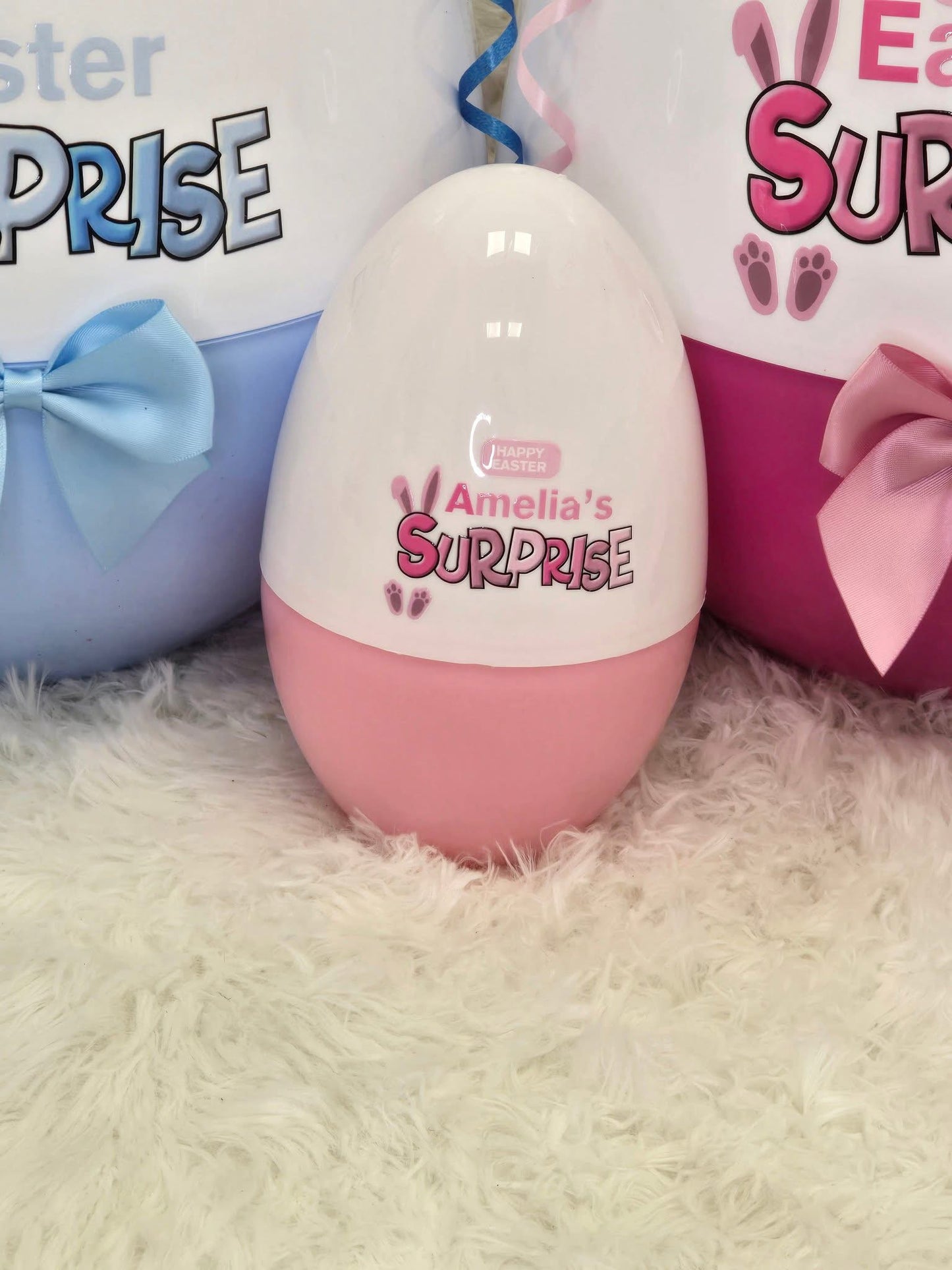 Easter Kinder Surprise Bunny Design.