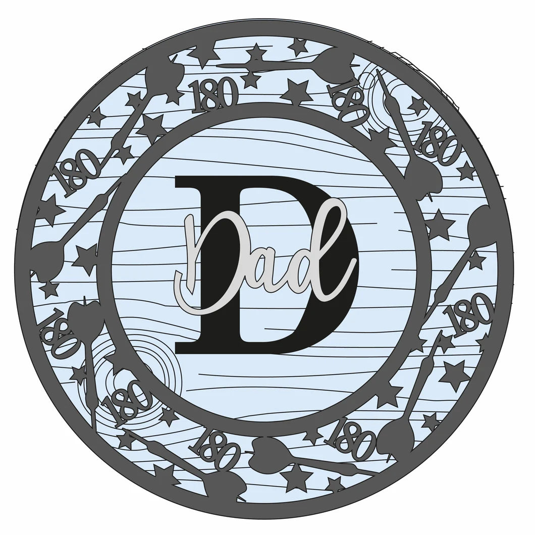 Circle Theme Bedroom Plaque