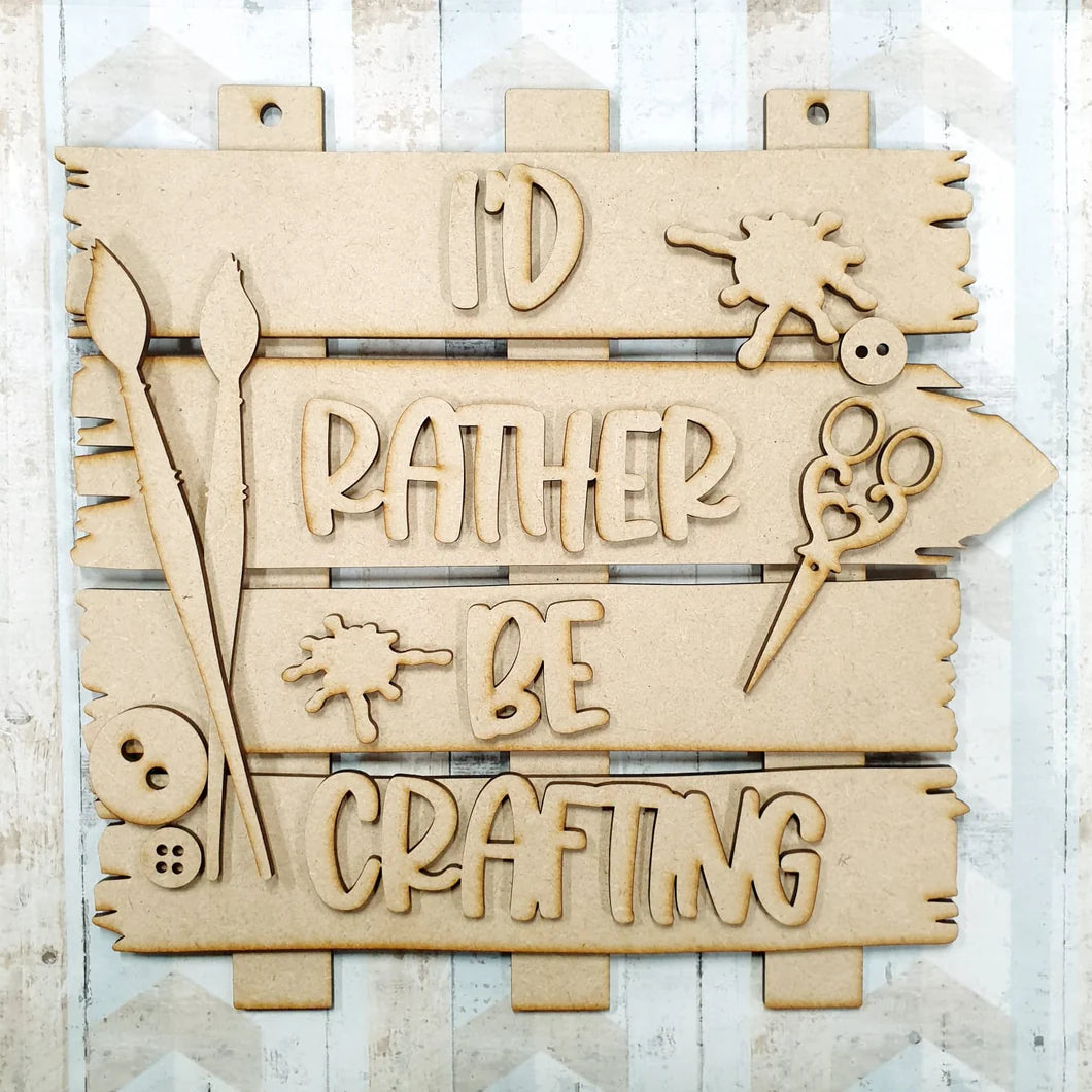 Home Decor Theme Plaque.