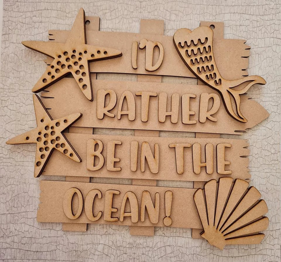 Home Decor Theme Plaque.