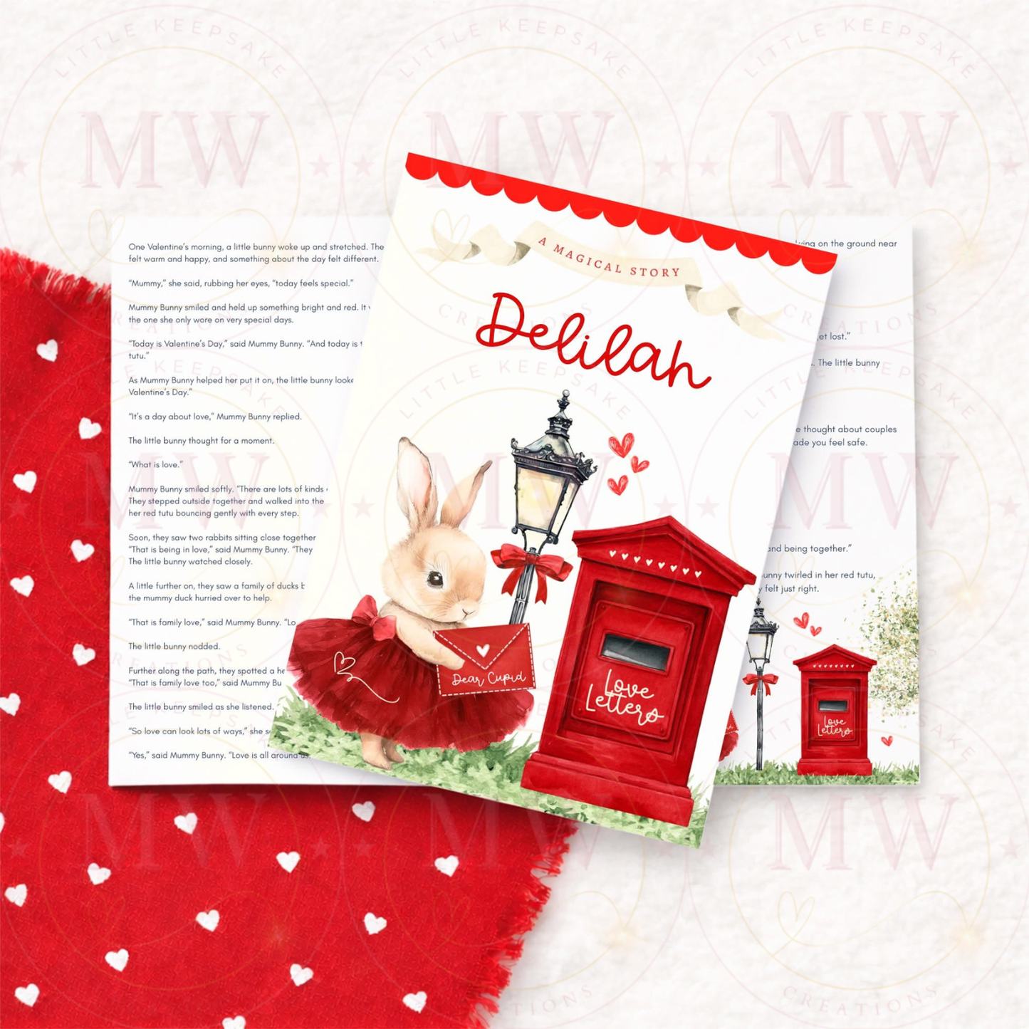 Valentine’s Story Booklet.