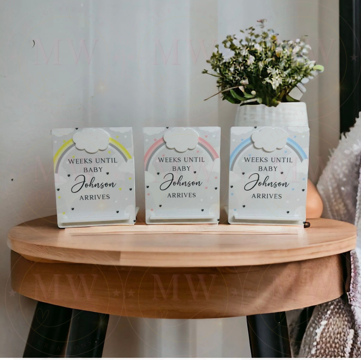 Baby Count Down - Acrylic.