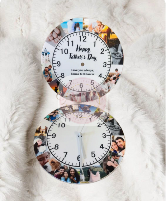 Personalised Photo Clock