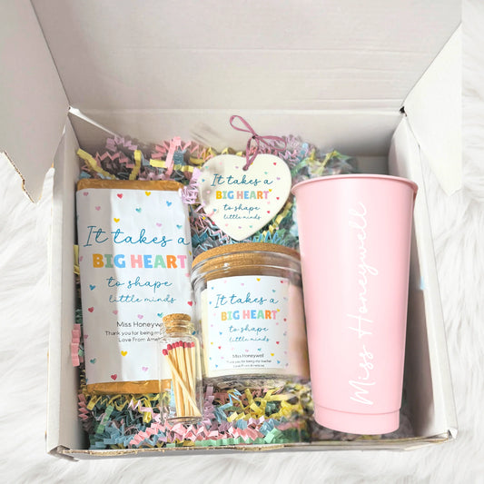 Teacher Box Gift Set with cold cup