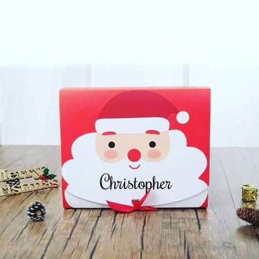 Christmas Personalised Santa Box.